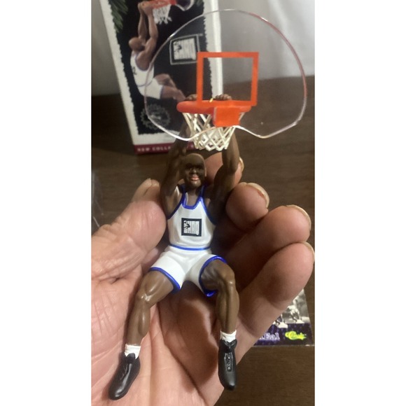 1995‎ Hallmark Keepsake Ornament Hoop Stars Shaq Shaquille O'Neal NBA Basketball - Picture 3 of 10